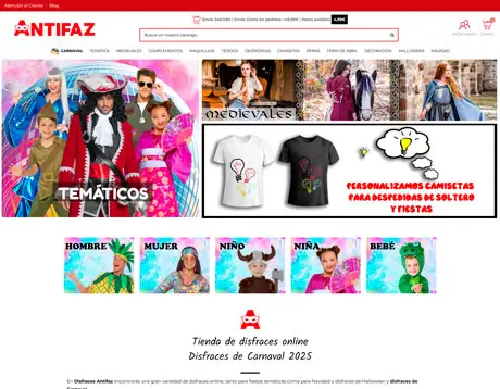 Disfraces Antifaz